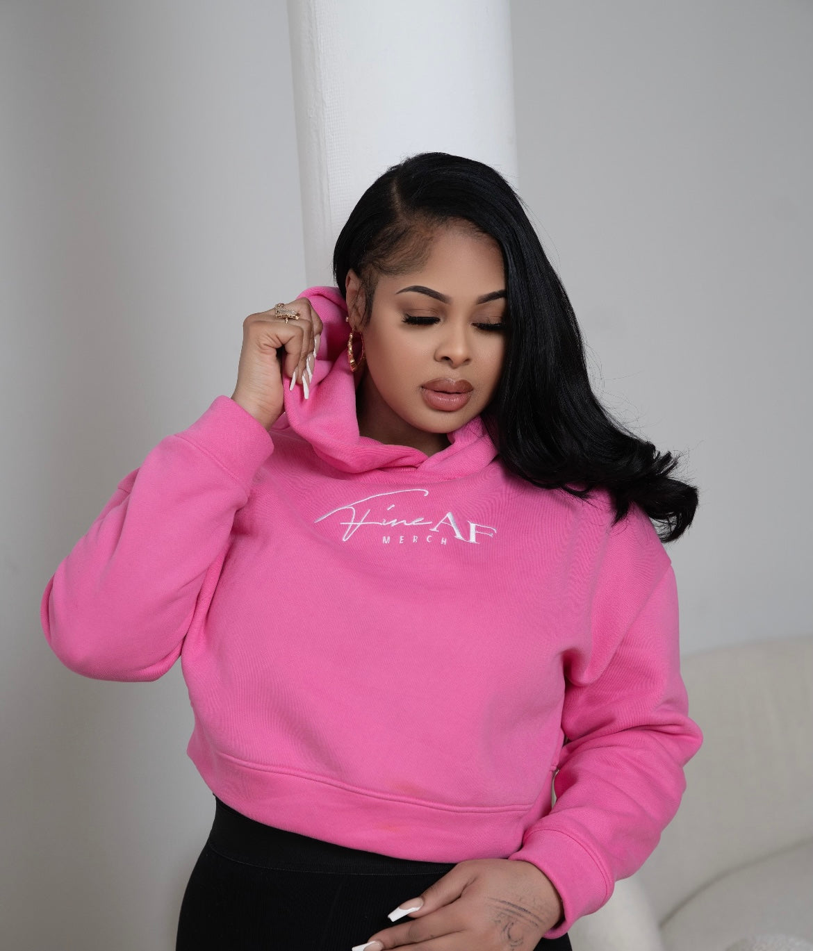 Fine AF Classic Oversized Hoodie