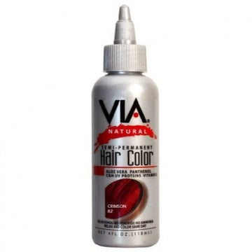 Via Natural Semi-Permanent Hair Color #82 Crimson