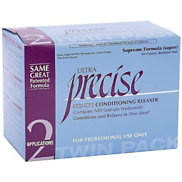 Ultra Precise No-Lye Conditioning Relaxer Supreme Formula Course to Resistant Hair
