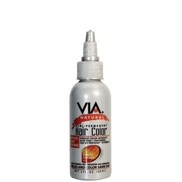 Via Natural Semi-Permanent Hair Color #32 Sunlit Orange