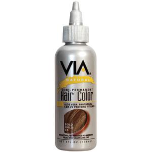 Via Natural Semi-Permanent Hair Color #20  Bold Gold