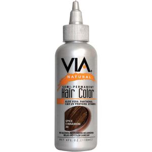 Via Natural Semi-Permanent Hair Color #30 Spice Cinnamon